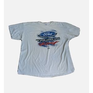 Vintage Ford Taurus Racing T-shirt Shirt 3XL Men's Car Ford Motor Company Tee